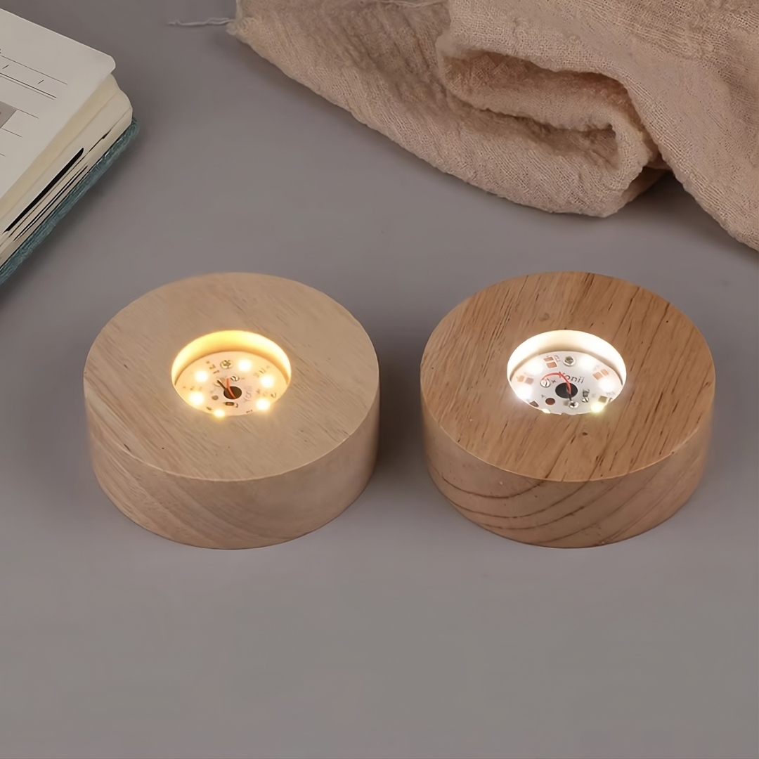 Sphère lumineuse - Socle LED sans fil