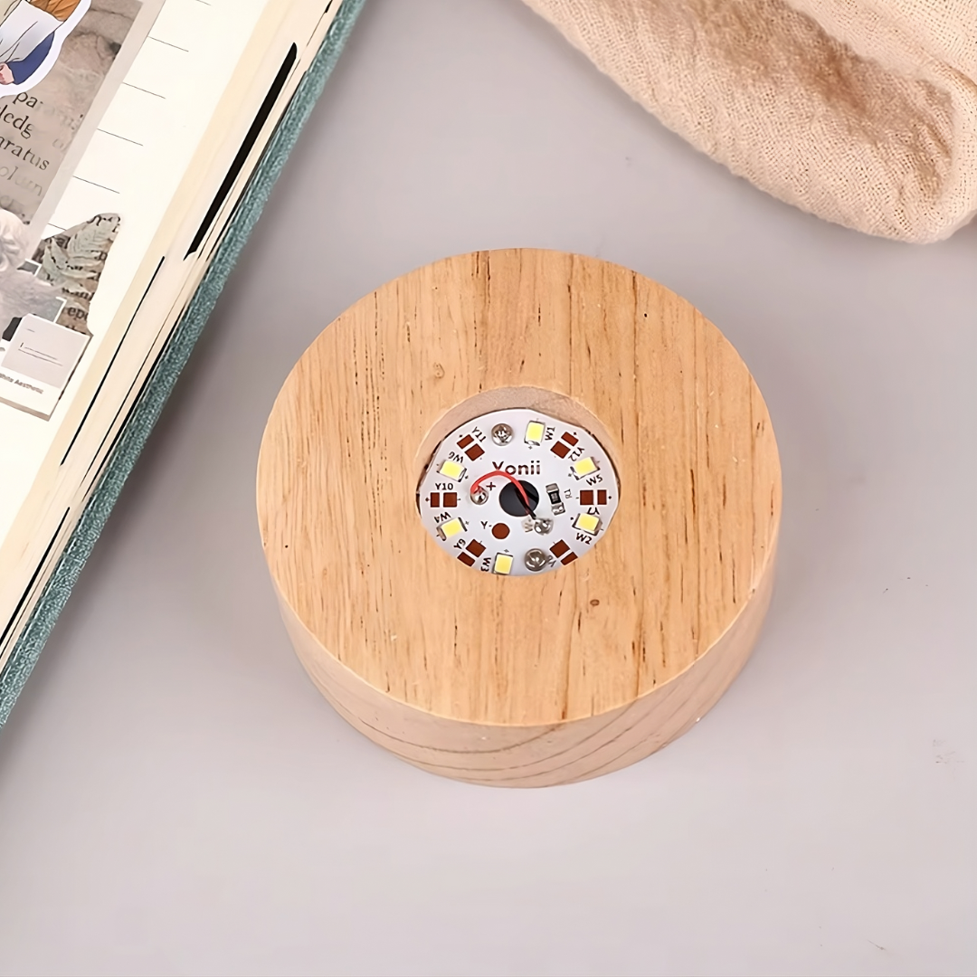 Sphère lumineuse - Socle LED sans fil