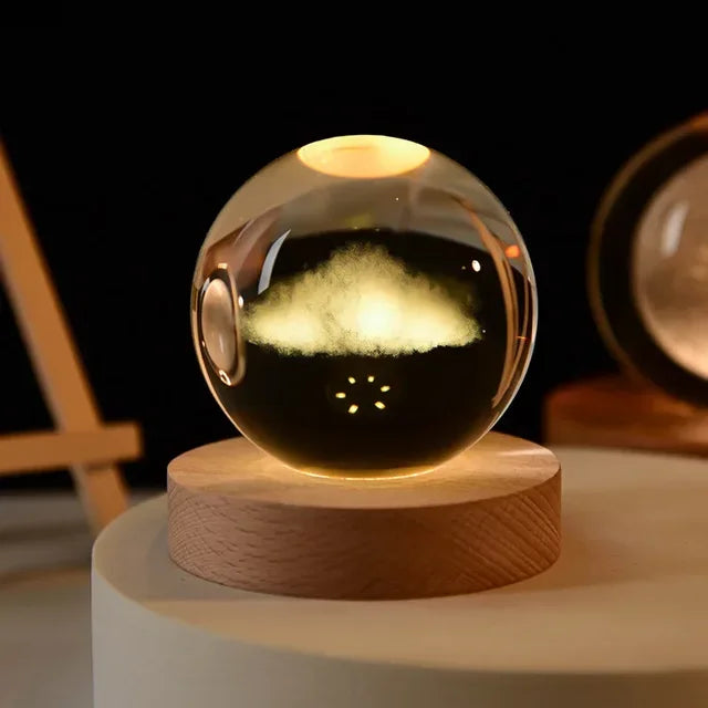 Sphère Lumineuse - Cloudy
