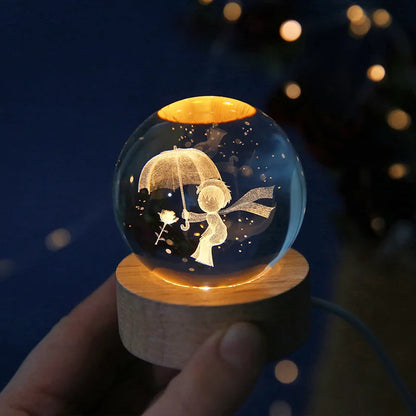 Sphère Lumineuse - Snowy